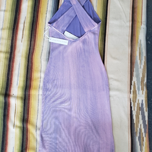 young fabulous broke lavender ROBBIE midi dress S - Picture 2 of 4